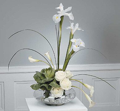 Stylized White Arrangement