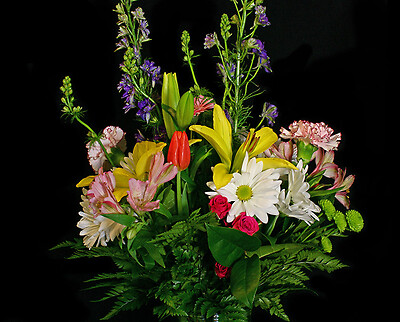 Mixed Flower Arrangement