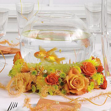 Fish Bowl Centerpiece